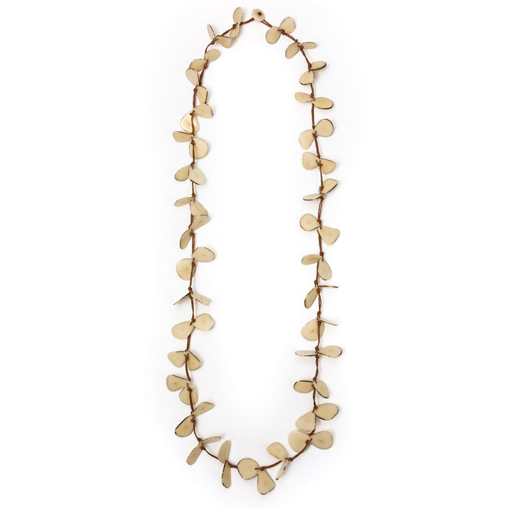 Tagua Slice Necklace