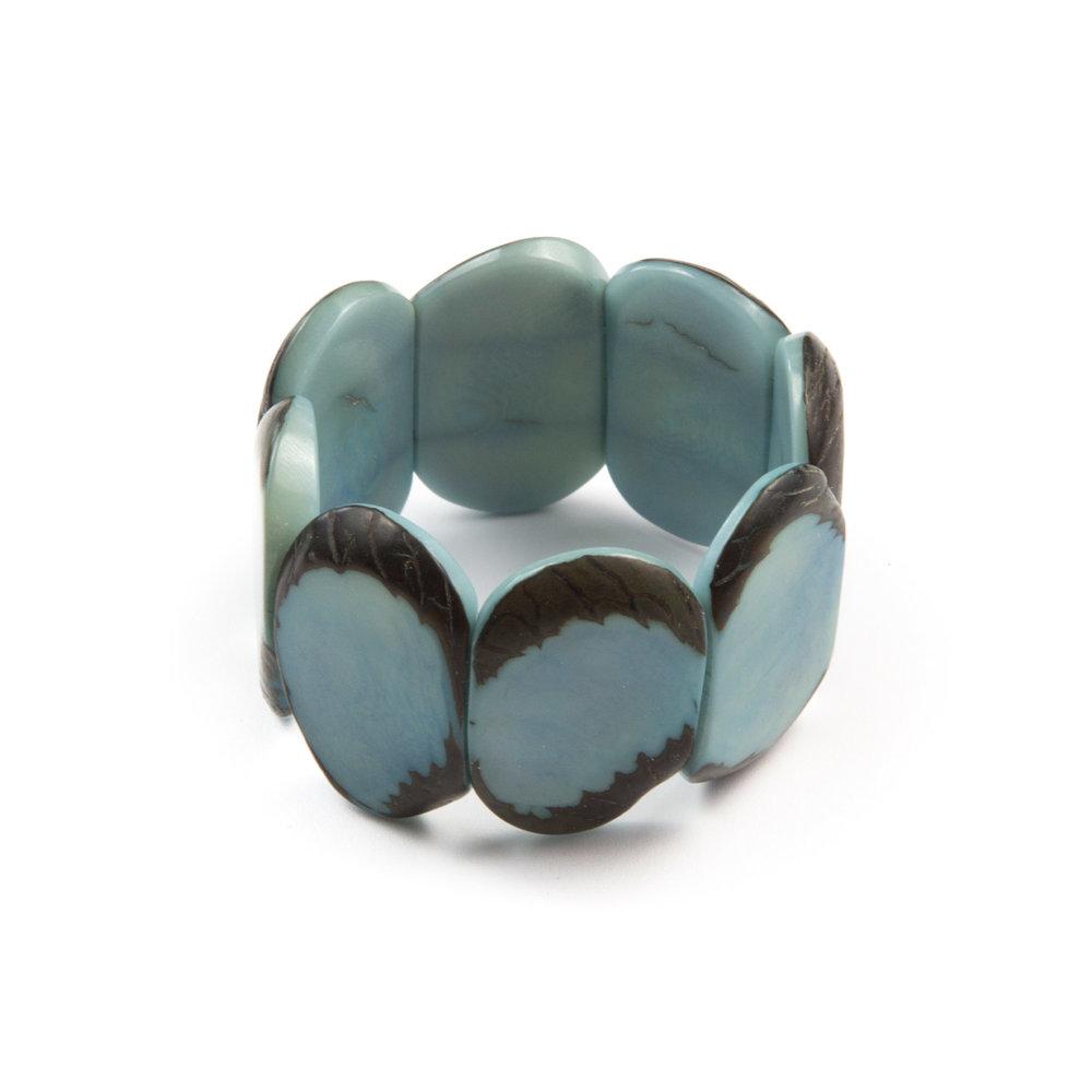 Carved Ivory Bracelet-Biscayne Bay-Tagua by Soraya Cedeno