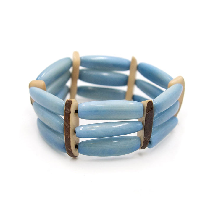 Salcedo Bracelet-Biscayne Bay-Tagua by Soraya Cedeno
