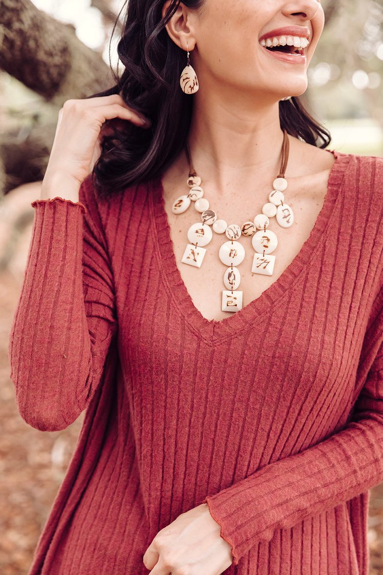 Andrea Earrings-[variant_title]-Tagua by Soraya Cedeno