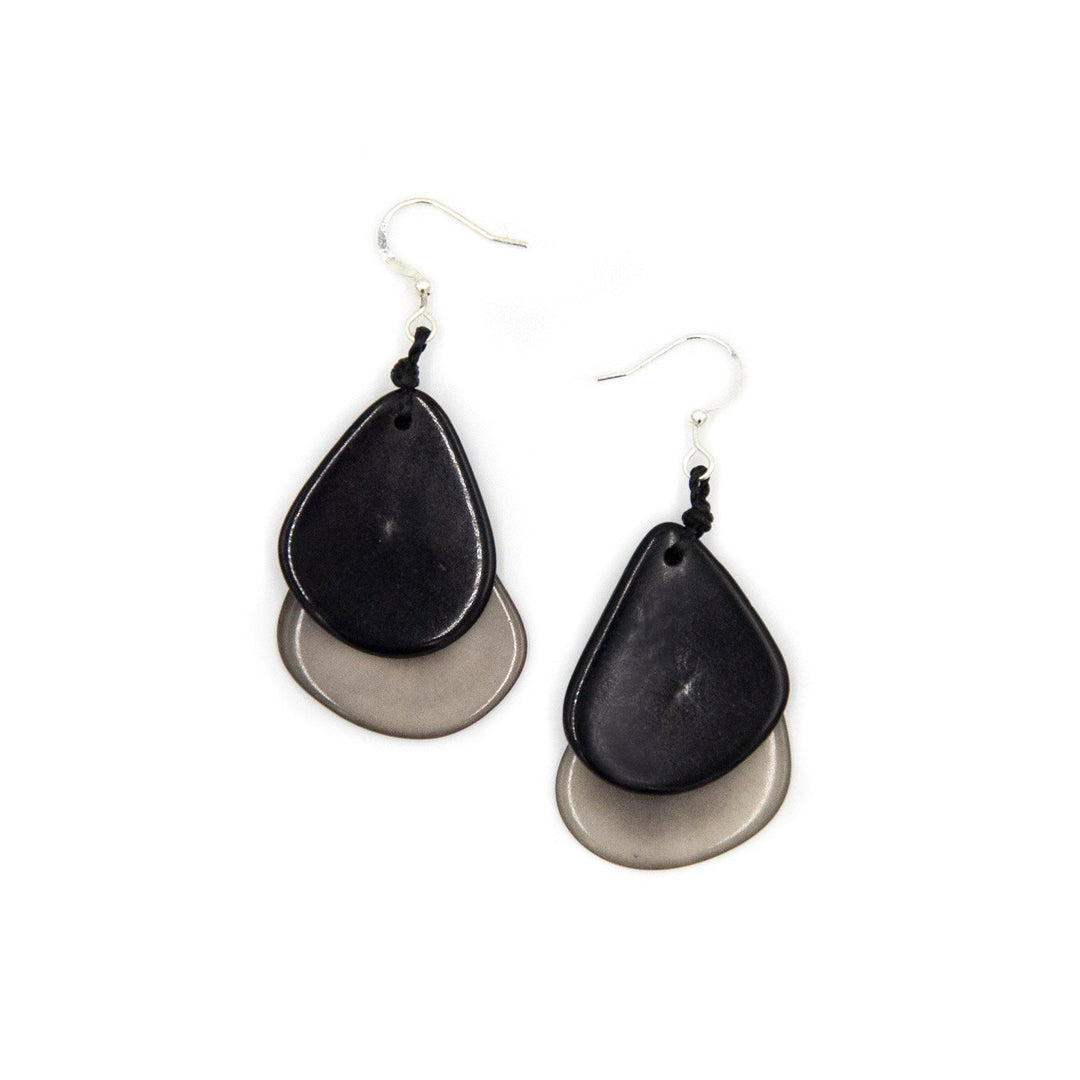 Fiesta-Black/Charcoal-Tagua by Soraya Cedeno
