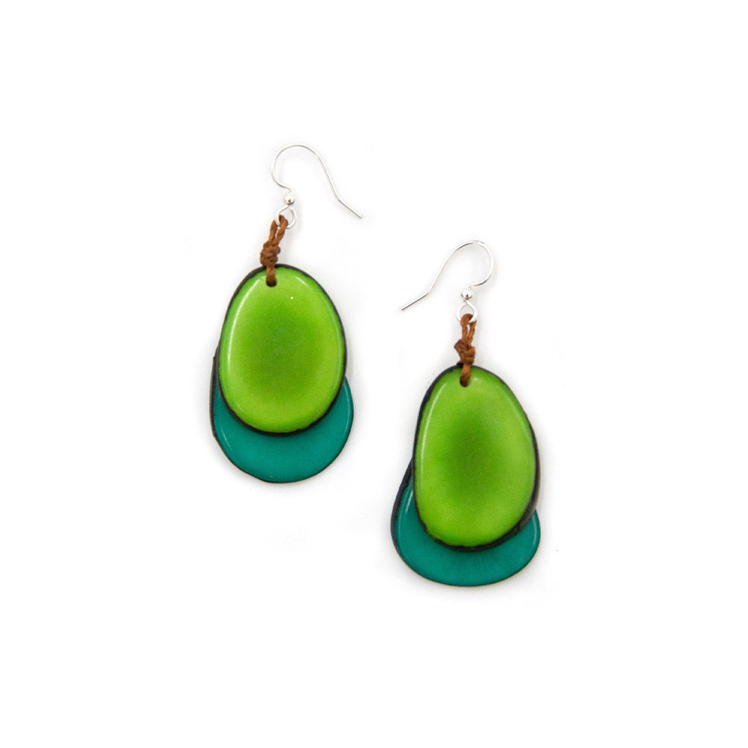 Fiesta-Lime/Emerald Green-Tagua by Soraya Cedeno