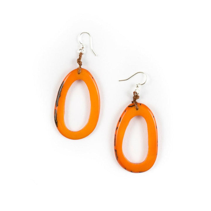 Marianitas-Naranja-Tagua by Soraya Cedeno