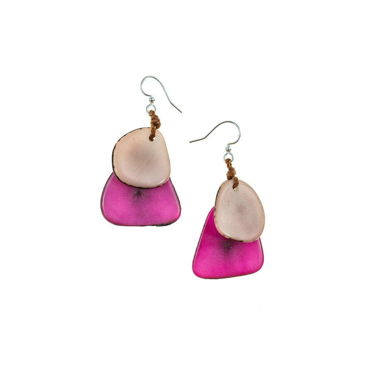 Fiesta-Pink/Fuchsia-Tagua by Soraya Cedeno