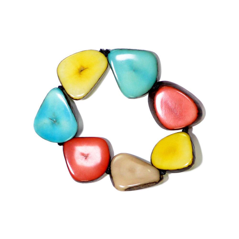 Alma Bracelet-Multi-Tagua by Soraya Cedeno