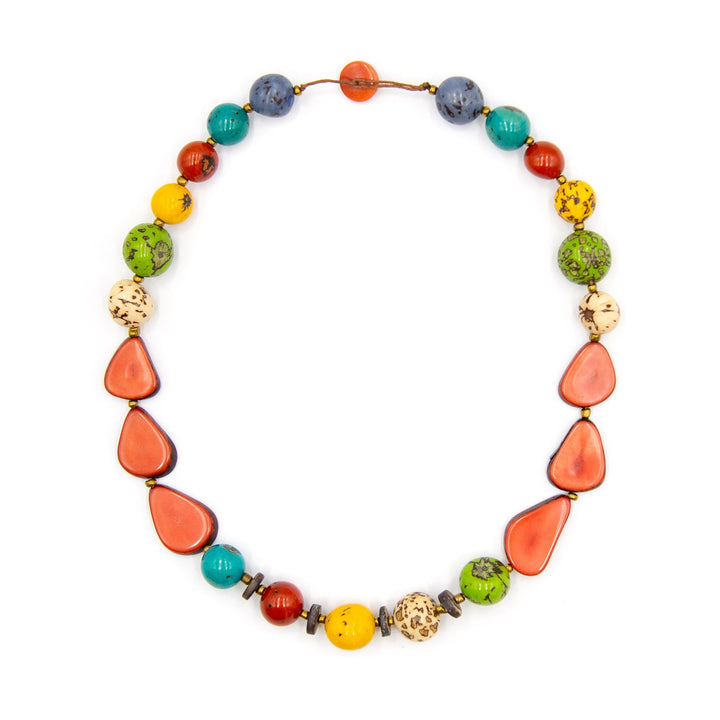 Olmedo Necklace-Multi-Tagua by Soraya Cedeno