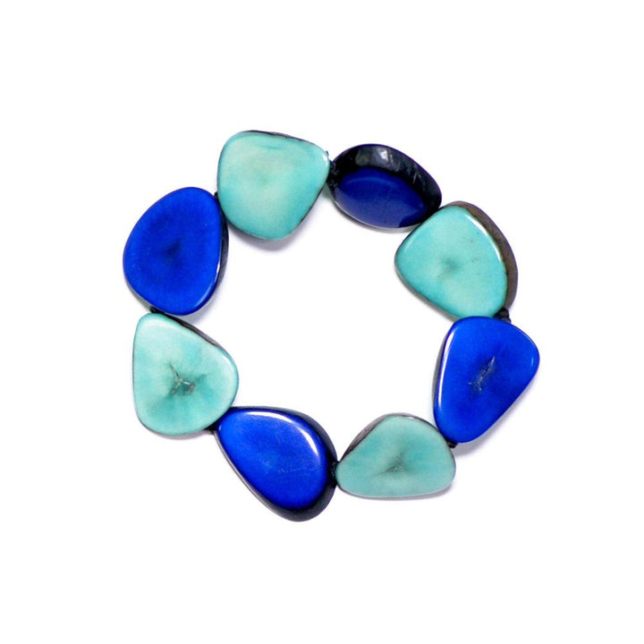 Alma Bracelet-Turquoise-Tagua by Soraya Cedeno